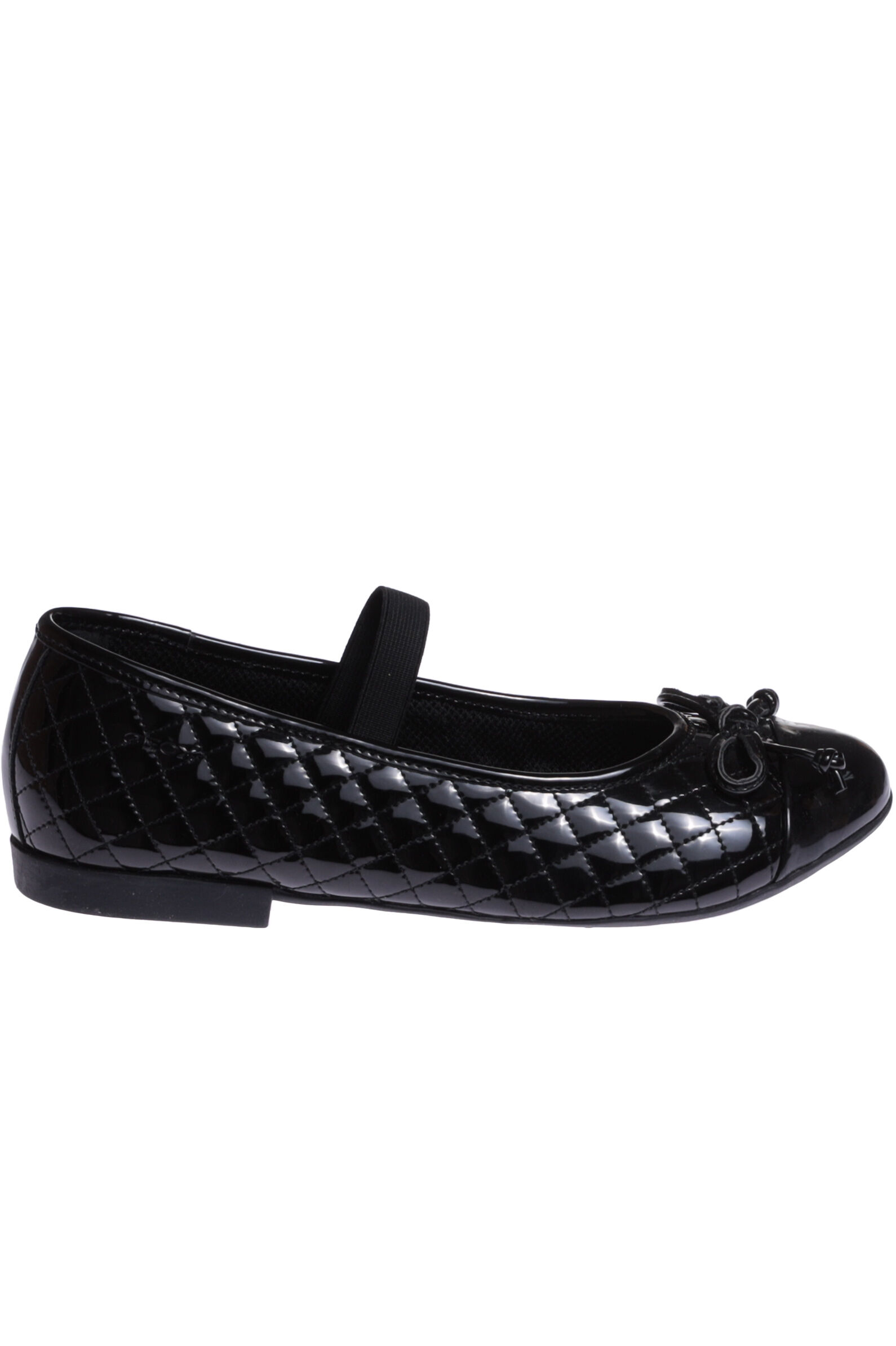 Балетки дев. АРТ.J5455B,чер,н.к-и.лак-тек/тек-н.к