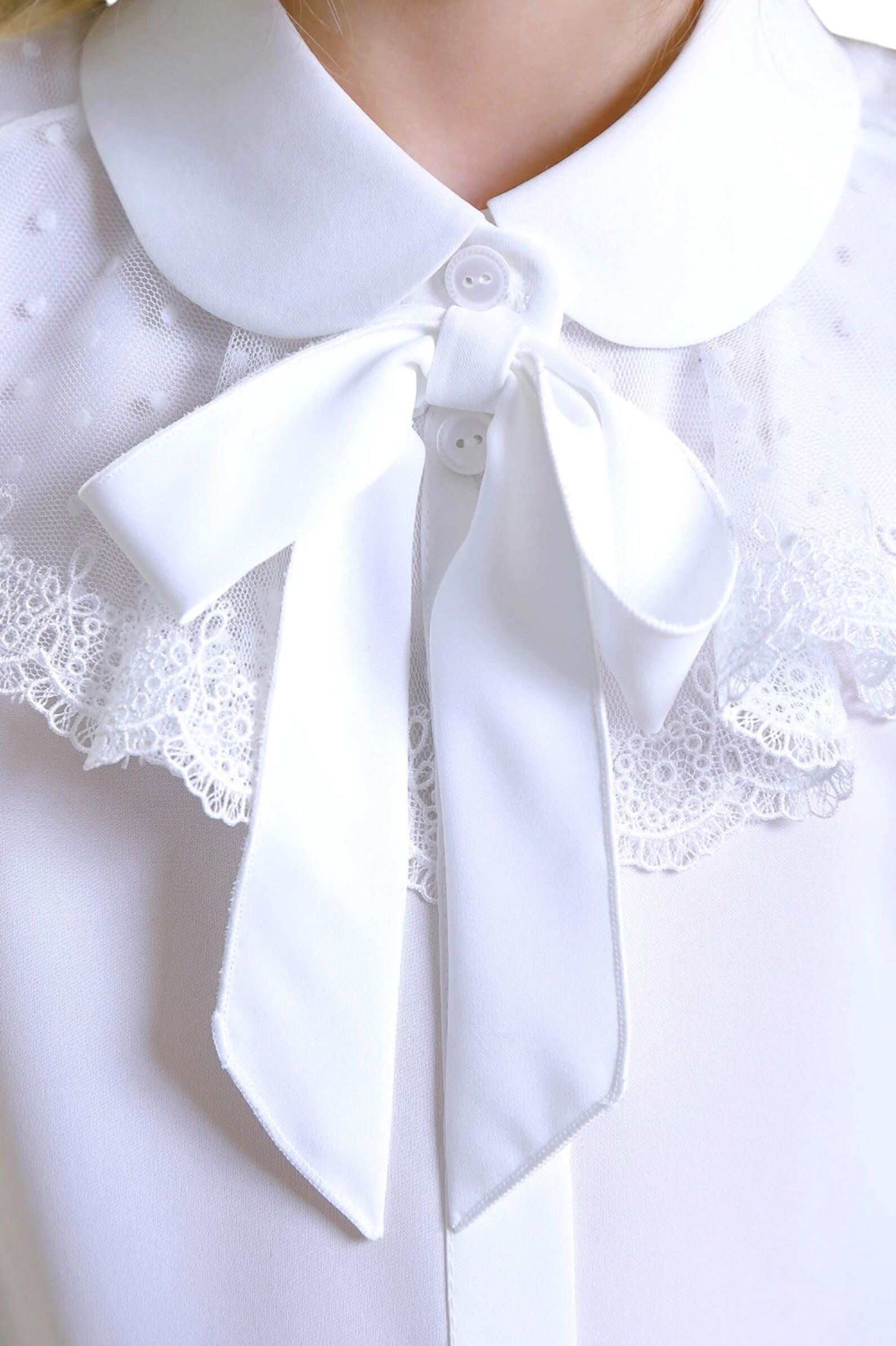 Блуза дев. АРТ.2864-525-ВПБЛ,мол,па