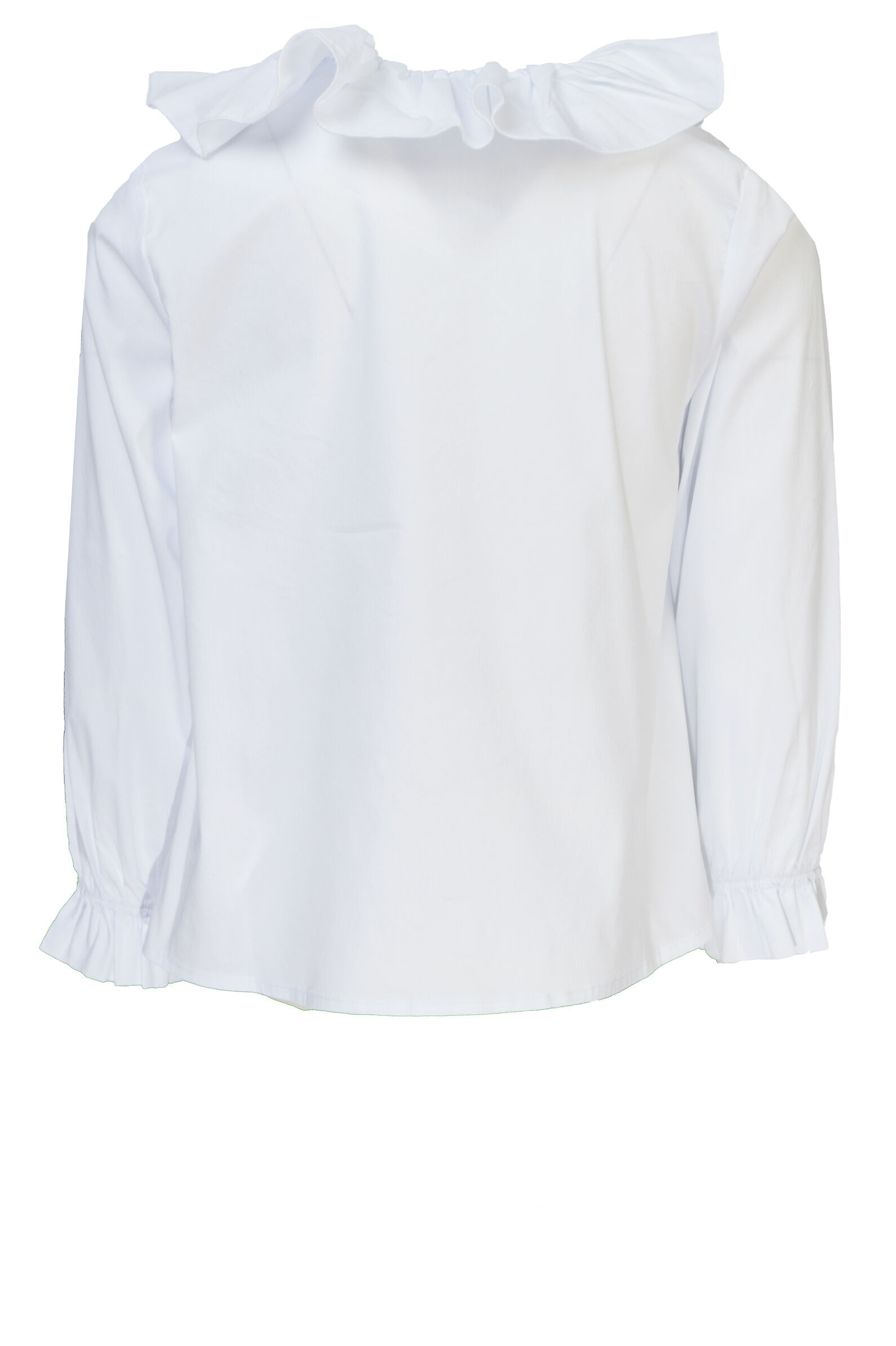 Блуза дев. АРТ.4 7552/00,бел,хл-пэ-эл