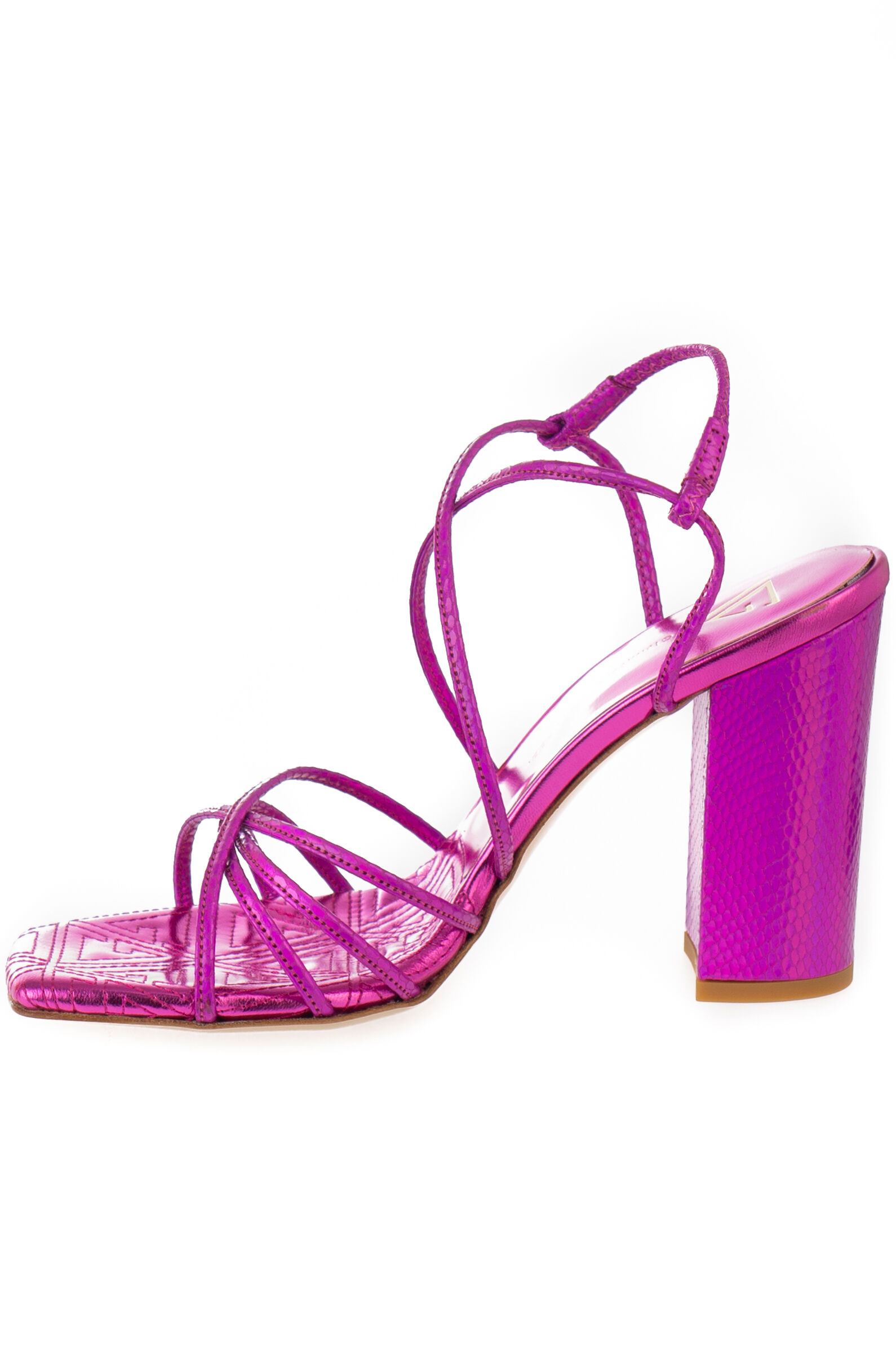 Босоножки жен. АРТ.IS7063,фукс,н.к/н.к