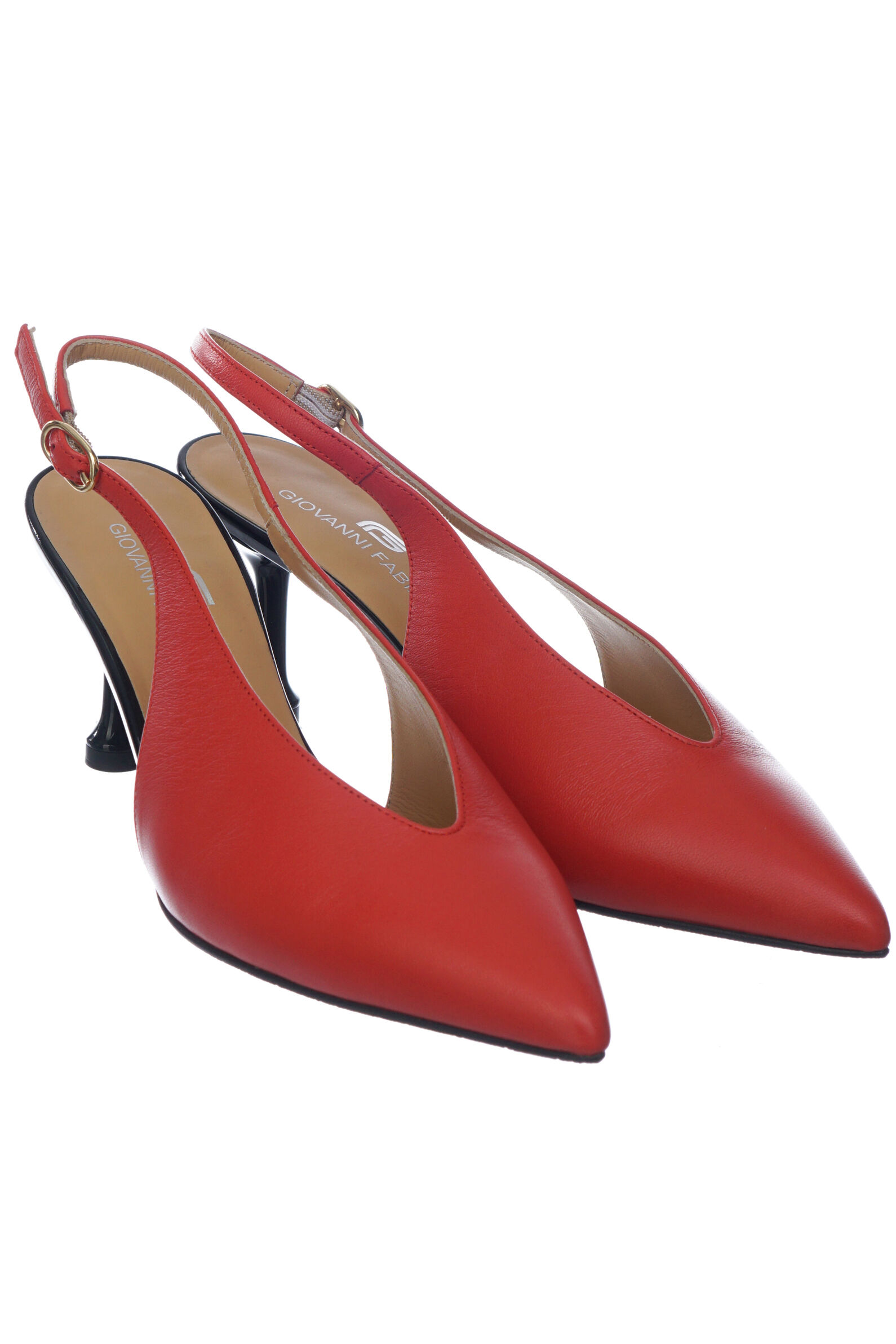 Босоножки жен. АРТ.S21185,крас-чер,н.к-лак/н.к