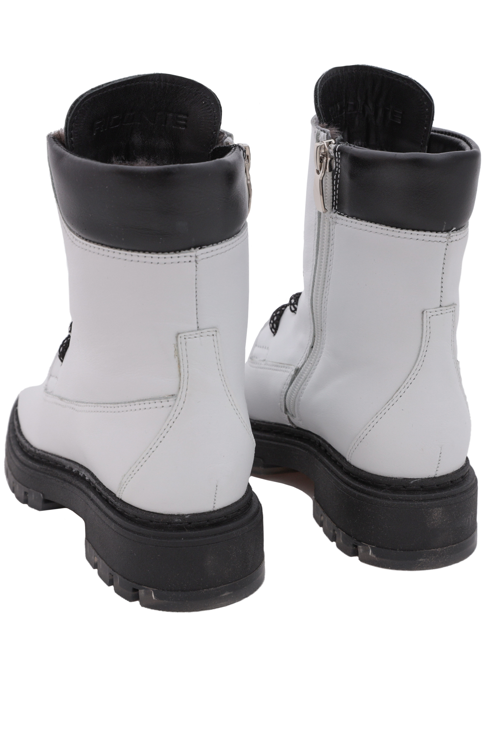 Ботинки дев. АРТ.526222222,бел,н.к/н.мех