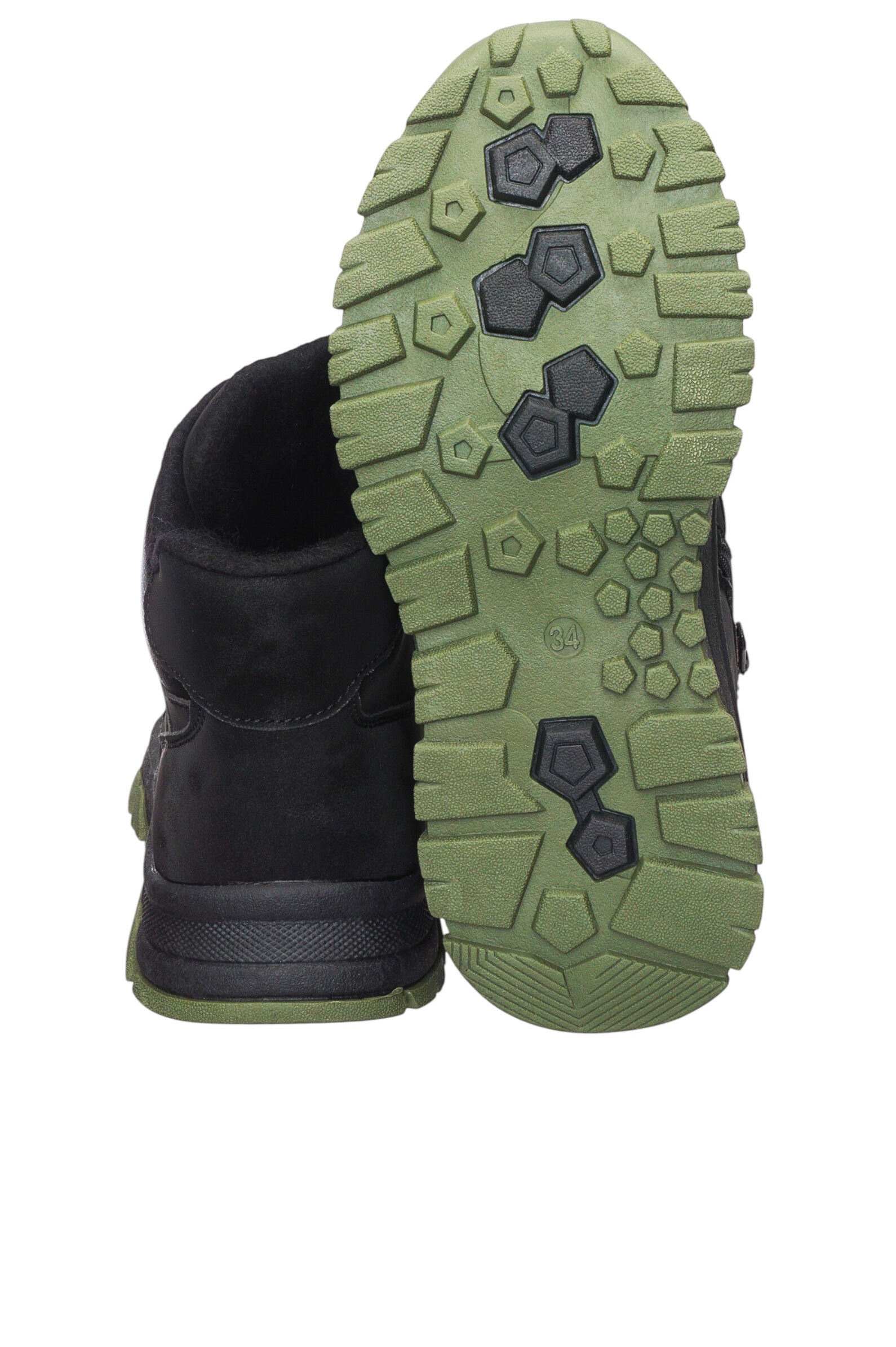 Ботинки мал. АРТ.55-0727A,чер,и.к/шер-пэ