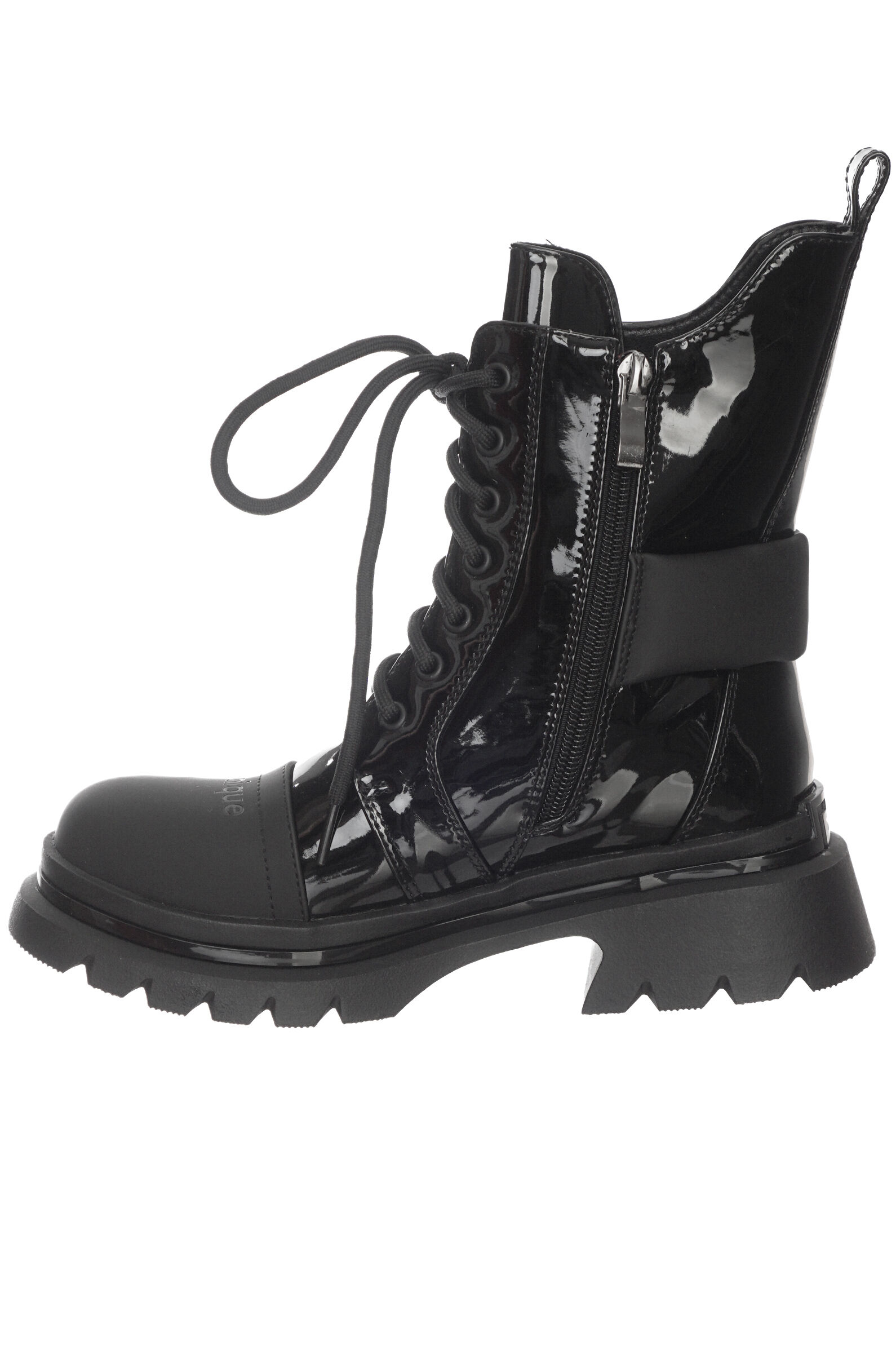 Ботинки дев. АРТ.58-0295C,чер,и.л/тек