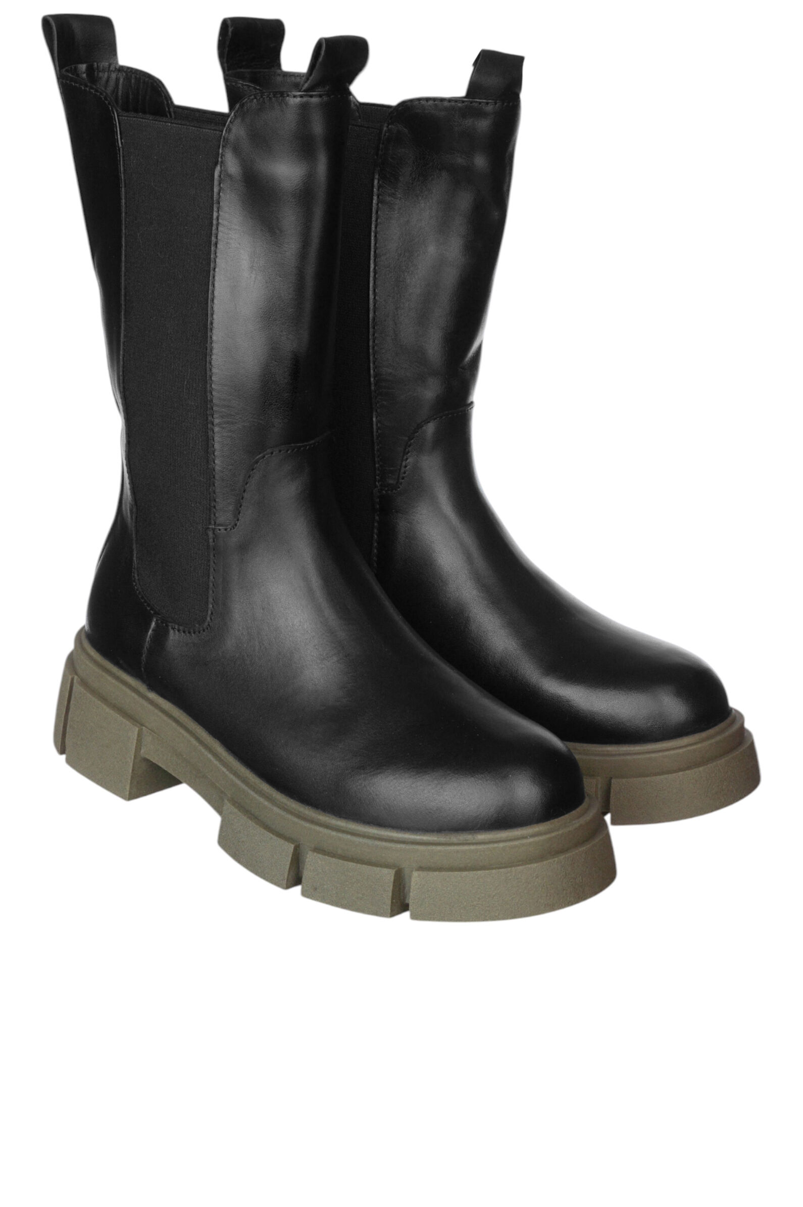 Ботинки жен. АРТ.9604-1-S,чер,н.к-тек/байка