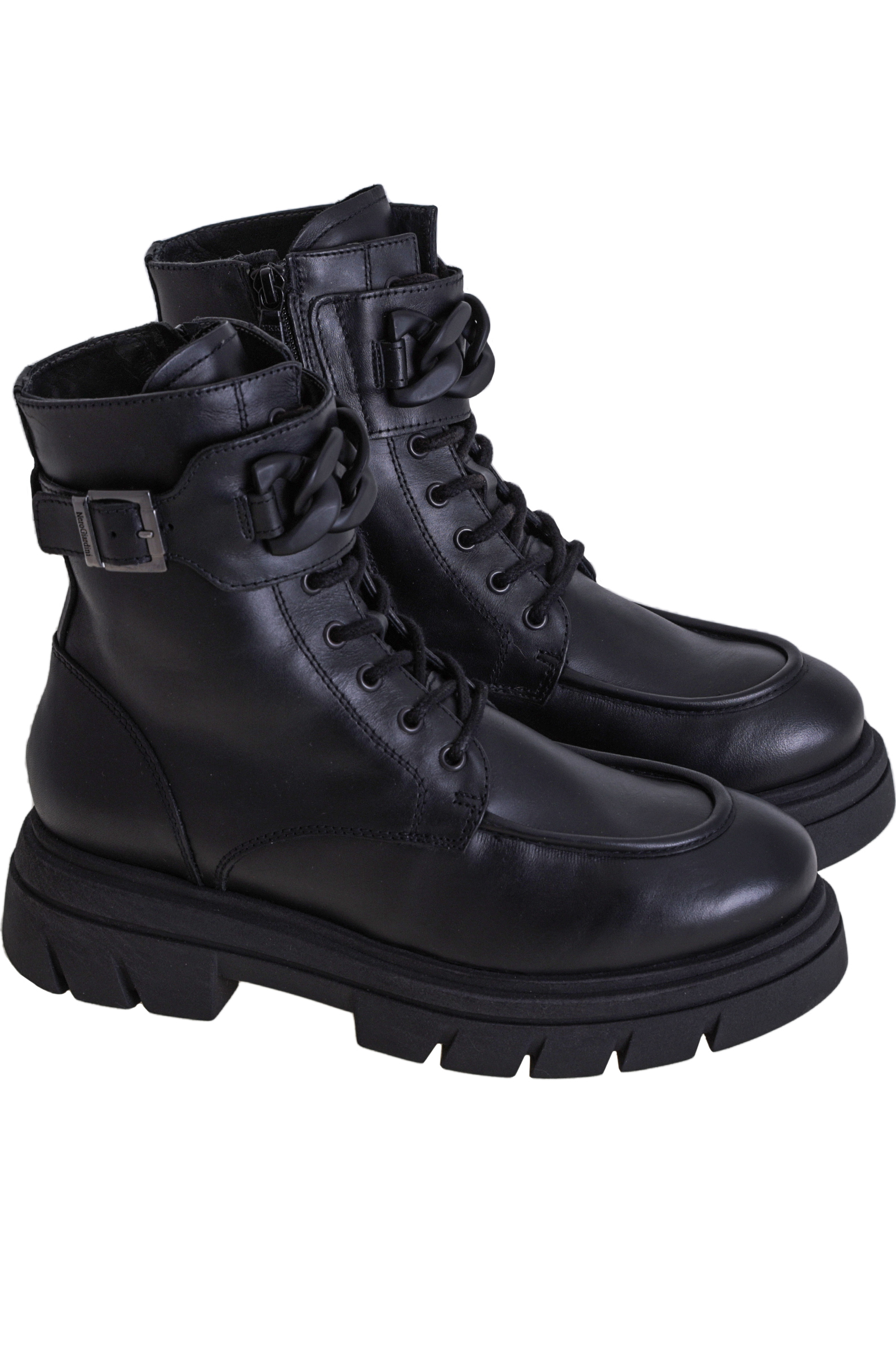 Ботинки жен. АРТ.I206083D,чер,н.к/н.м