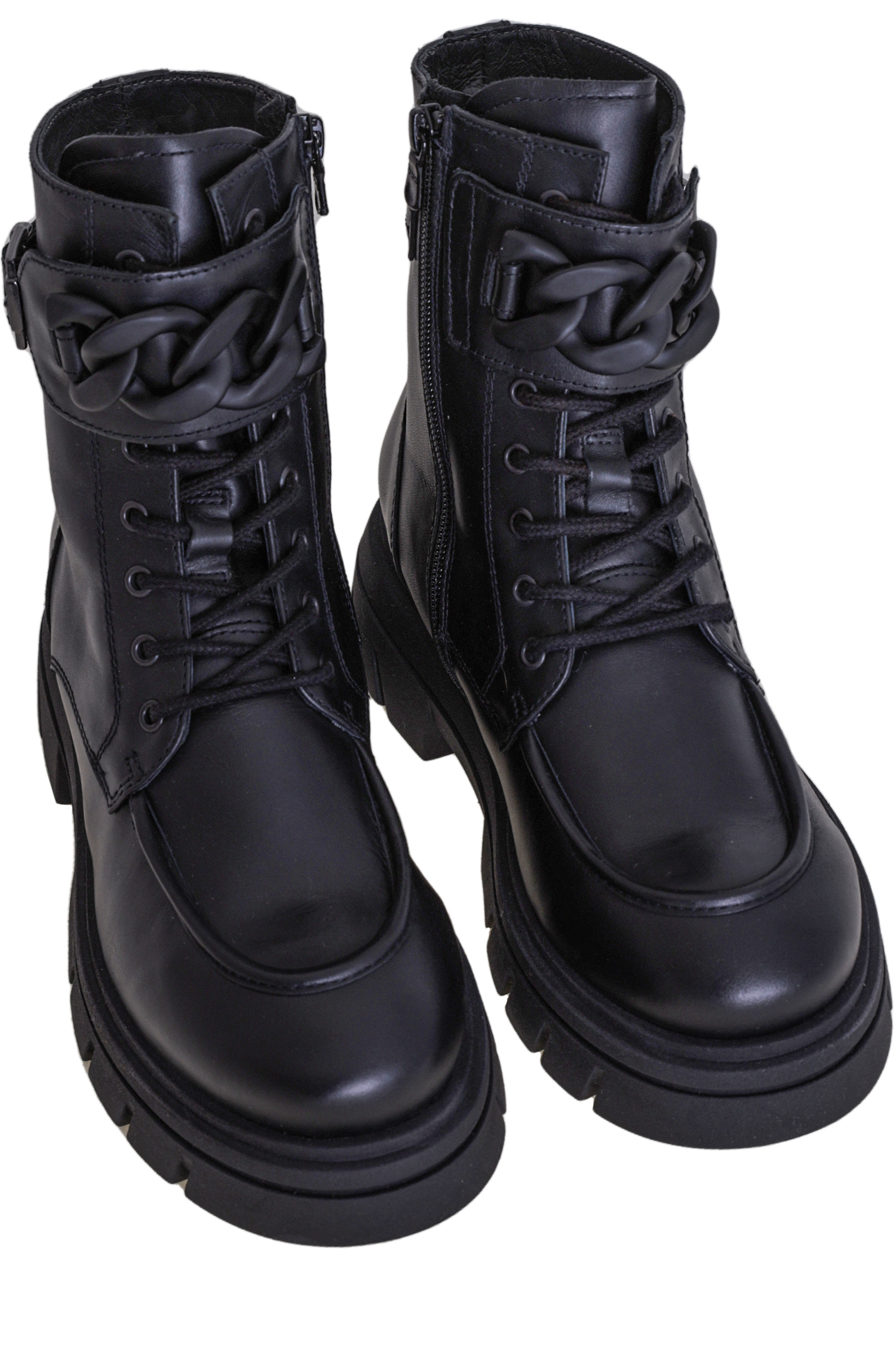 Ботинки жен. АРТ.I206083D,чер,н.к/н.м