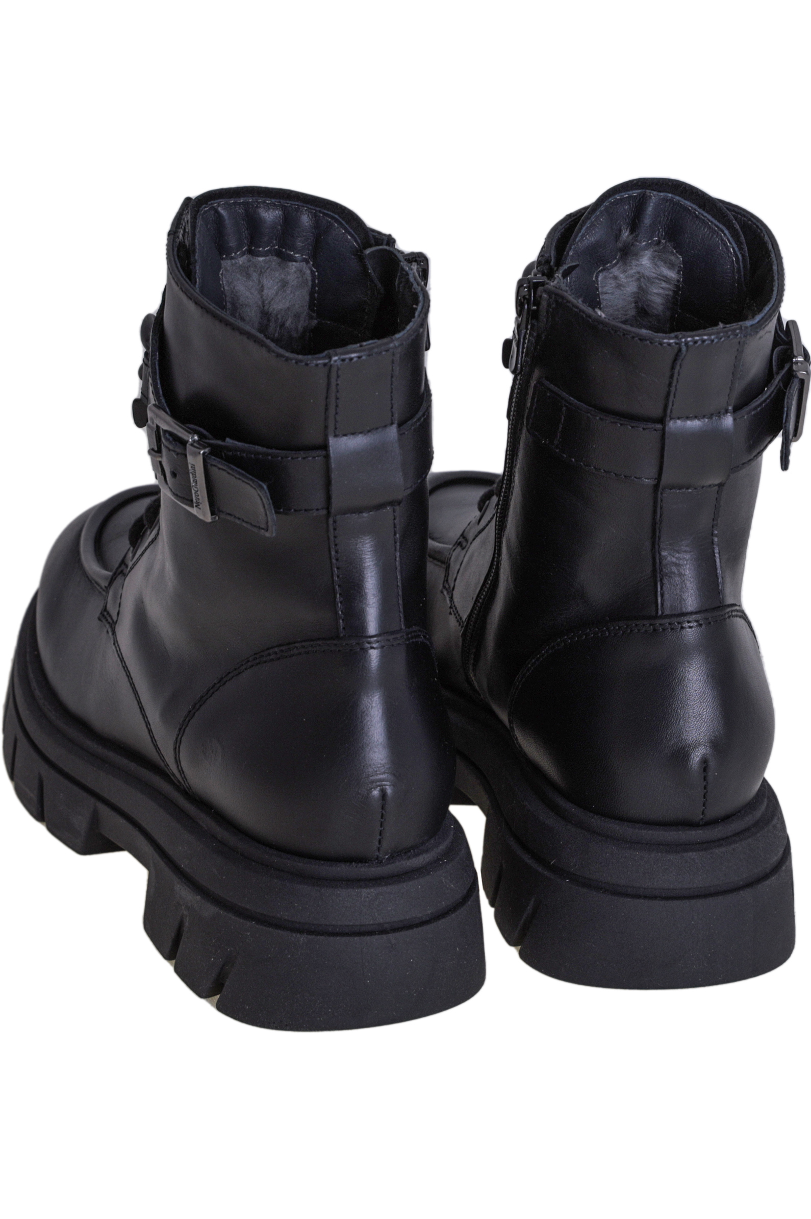 Ботинки жен. АРТ.I206083D,чер,н.к/н.м