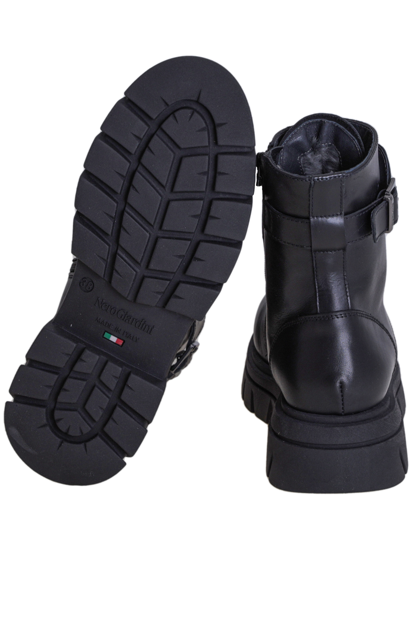 Ботинки жен. АРТ.I206083D,чер,н.к/н.м