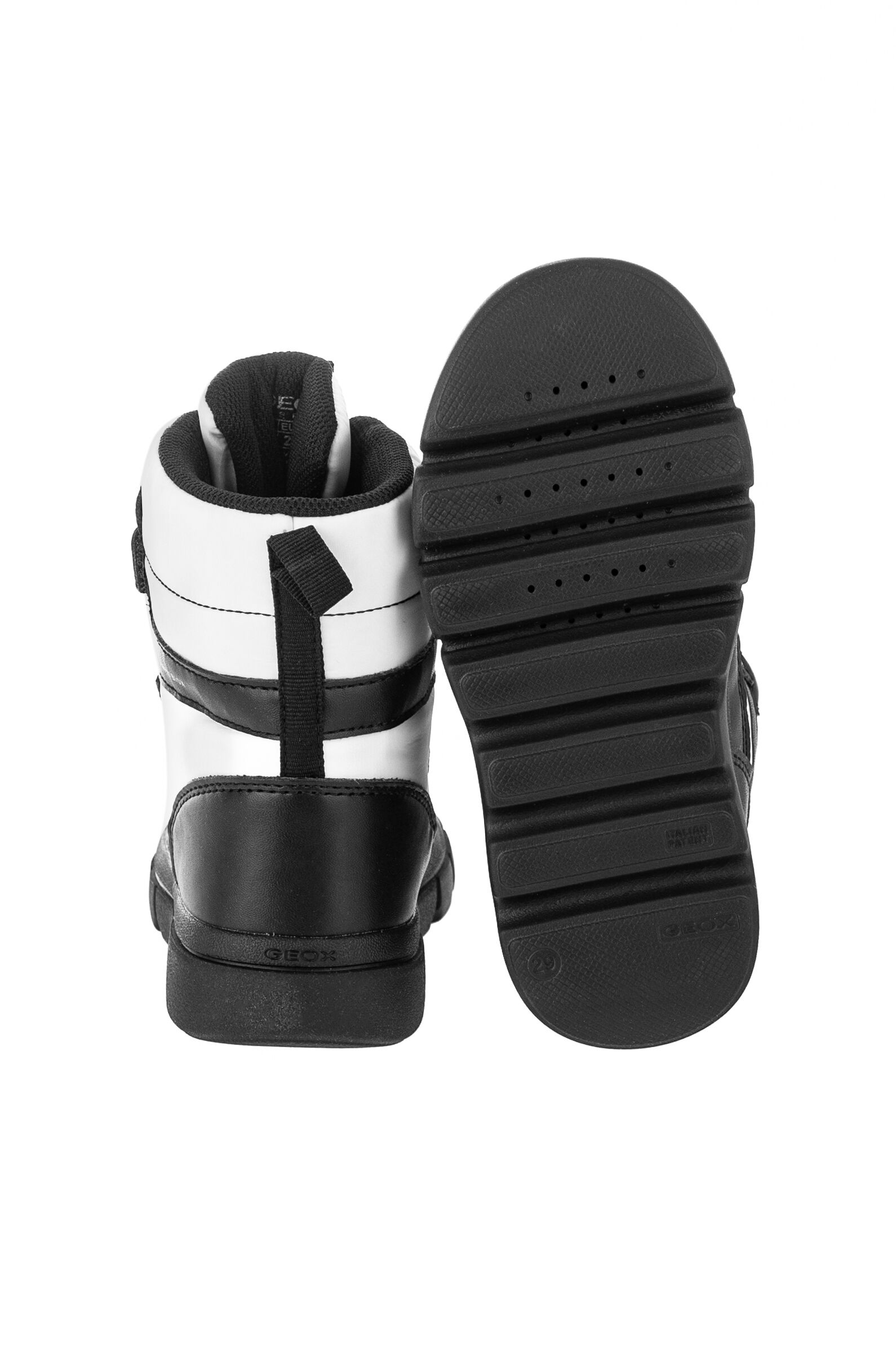 Ботинки дев. АРТ.J36HWD,чер-бел,и.к-тек/и.м