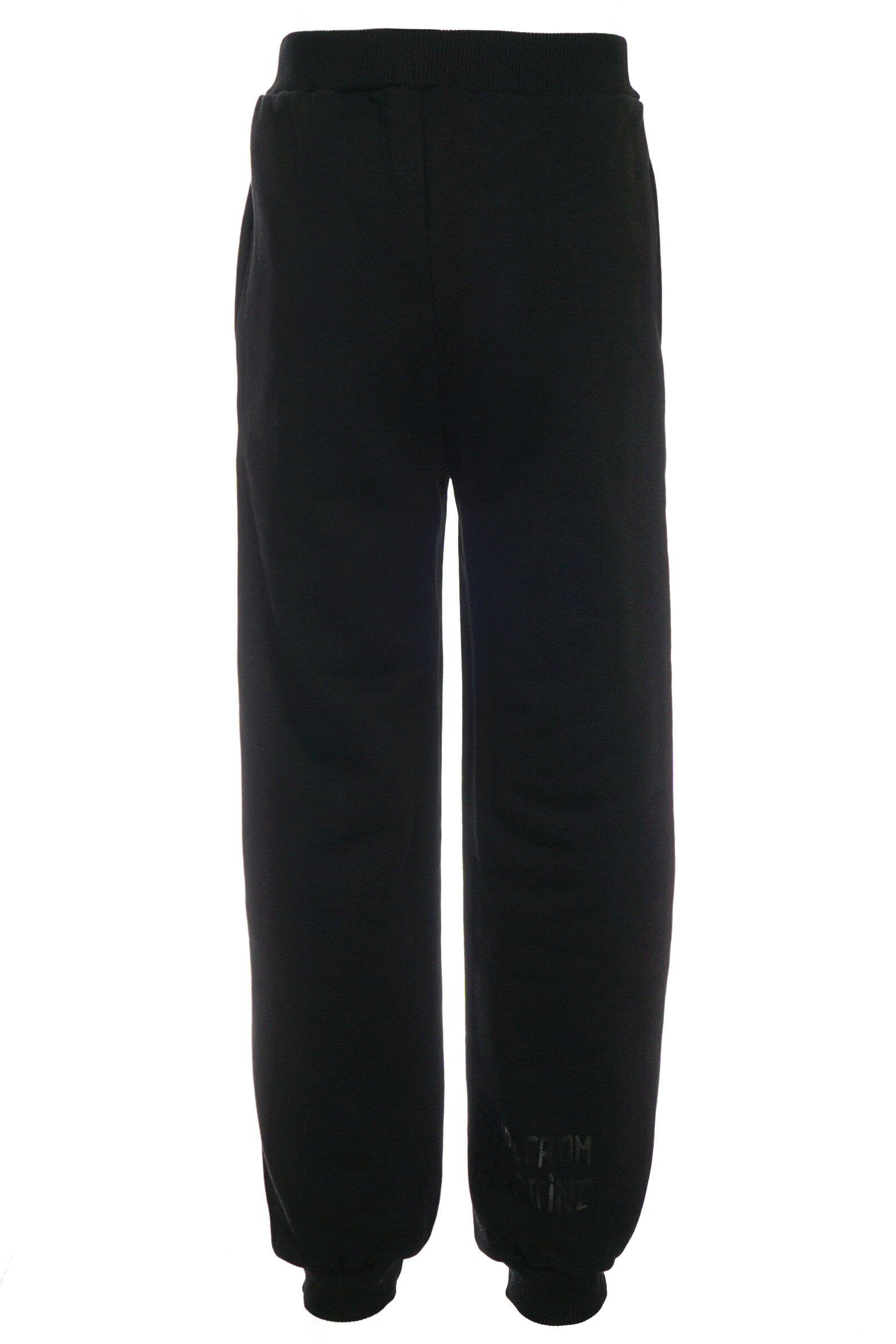 Брюки мал. АРТ.242095,чер,хл-пэ