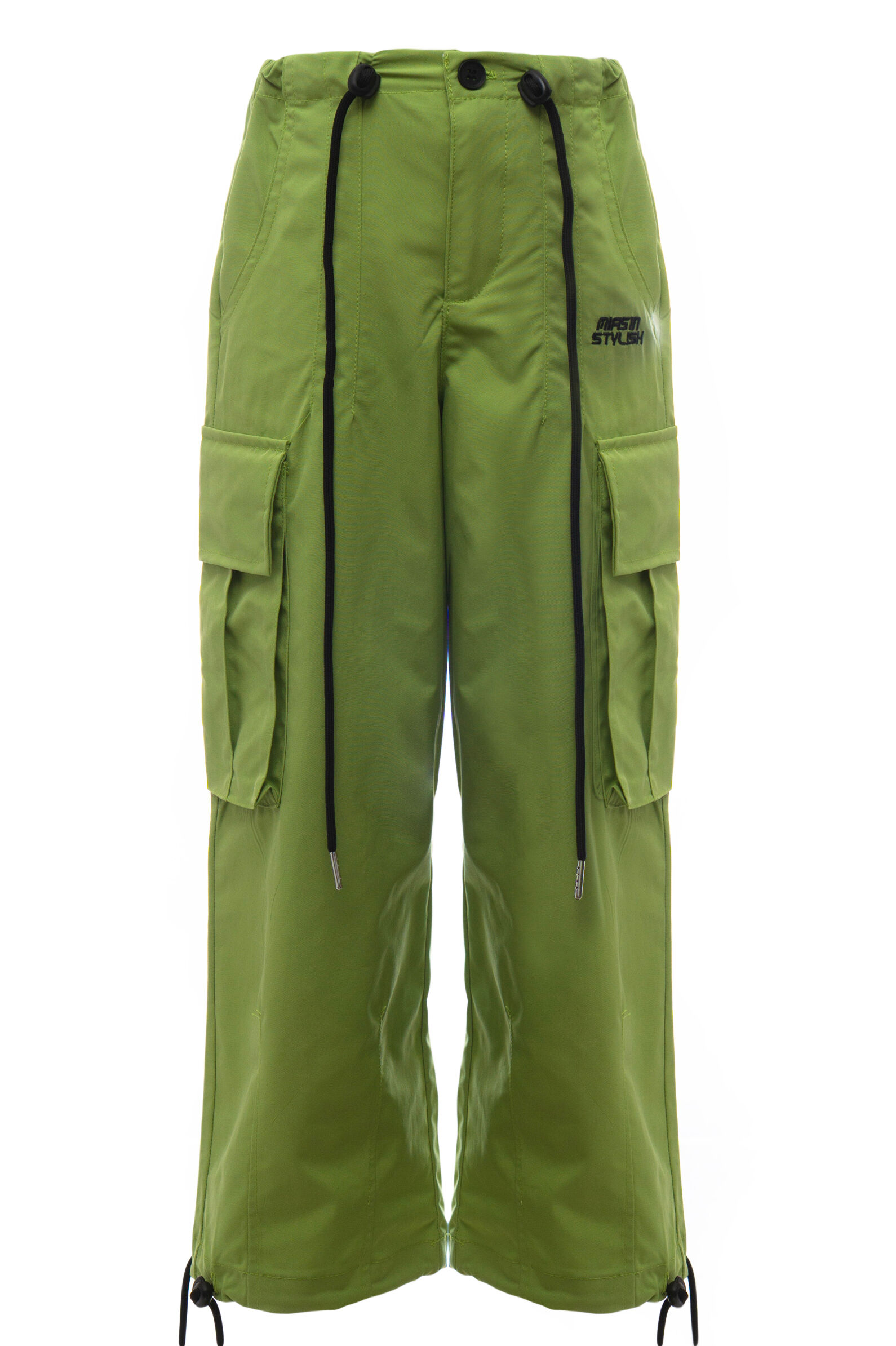 Брюки дев. АРТ.G-TR24100,зел,вис-пэ