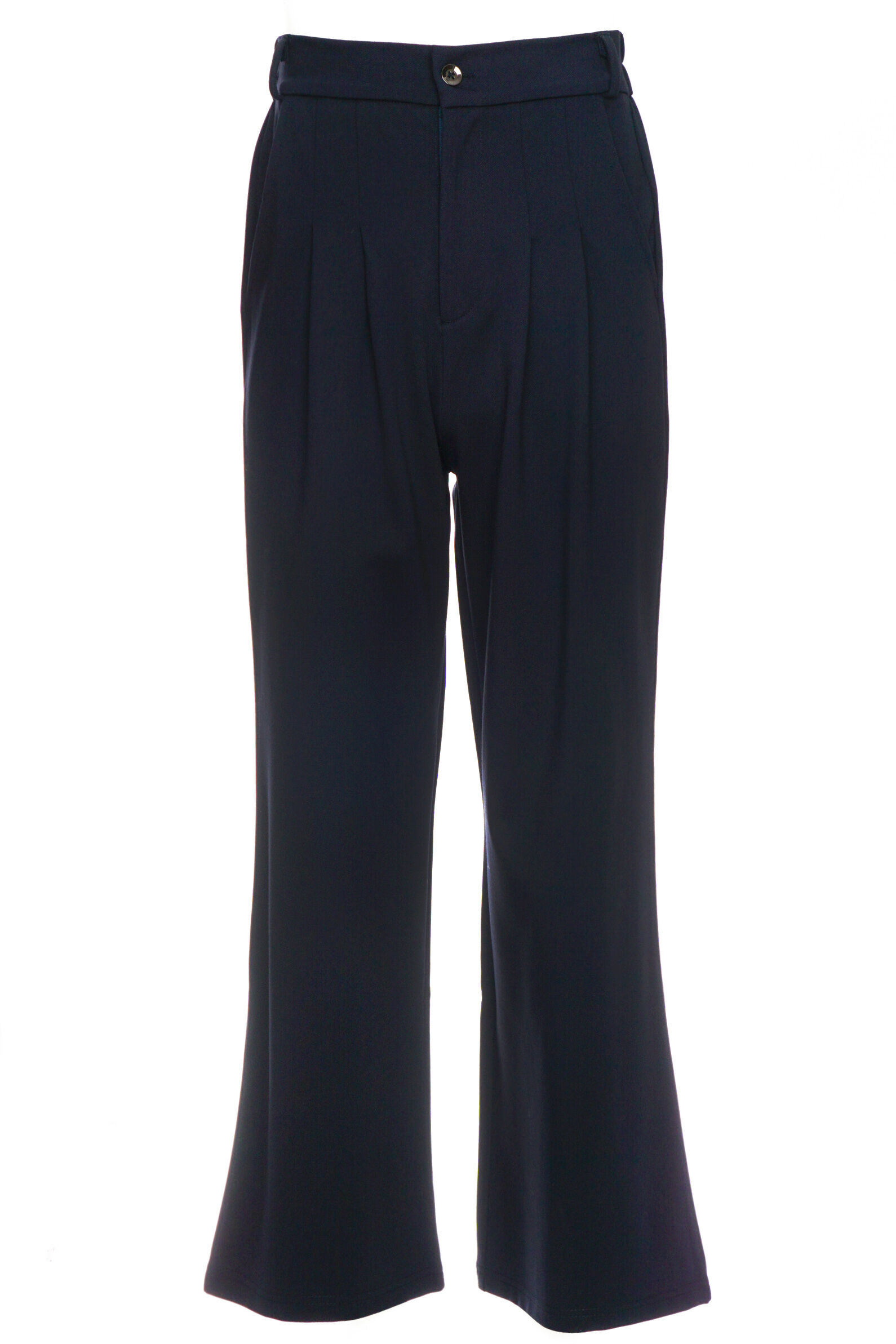 Брюки дев. АРТ.G-TR24569B,син,вис-па-эл