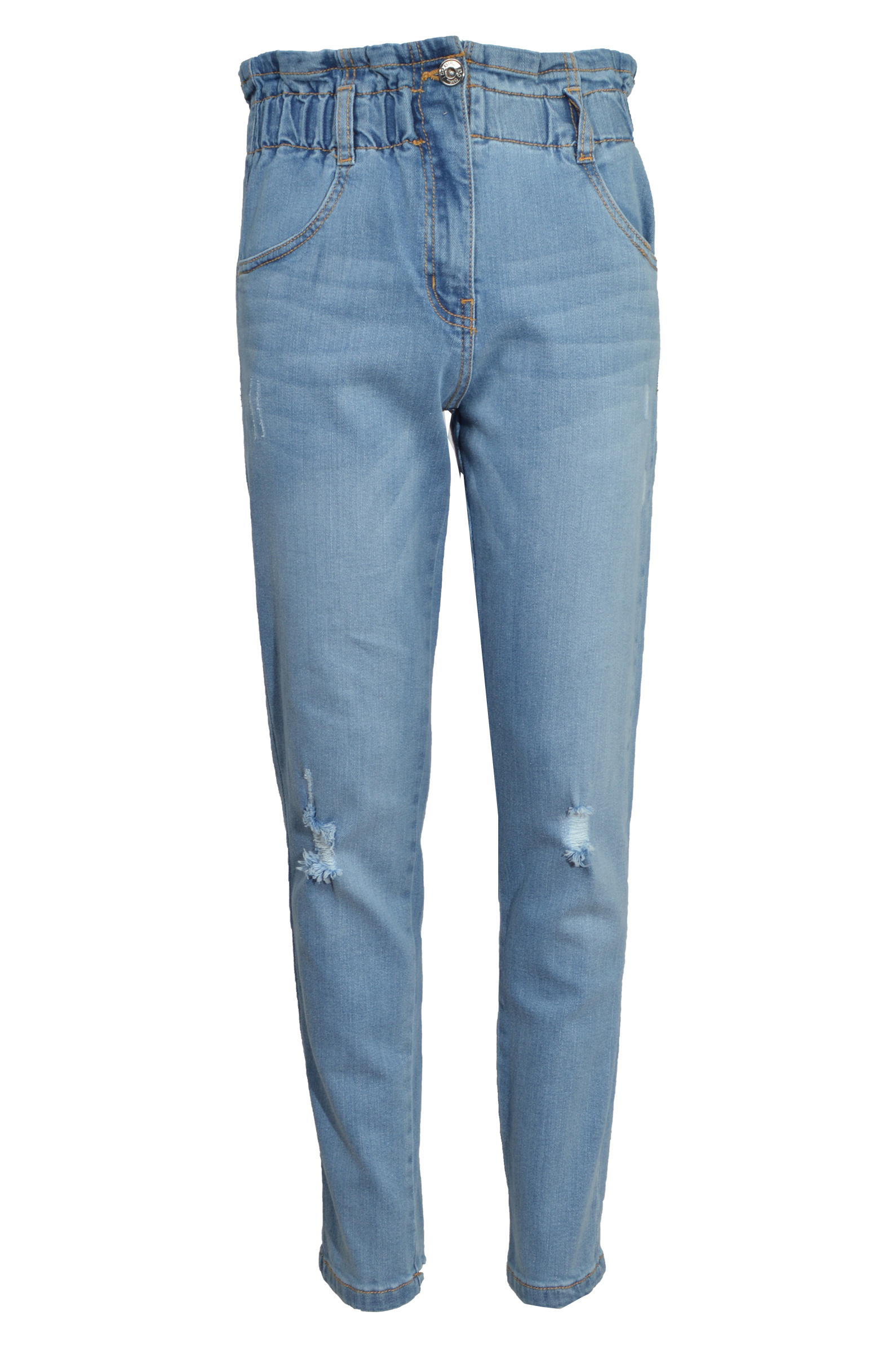 Джинсы дев. АРТ.4 6534/00,гол,хл-эл