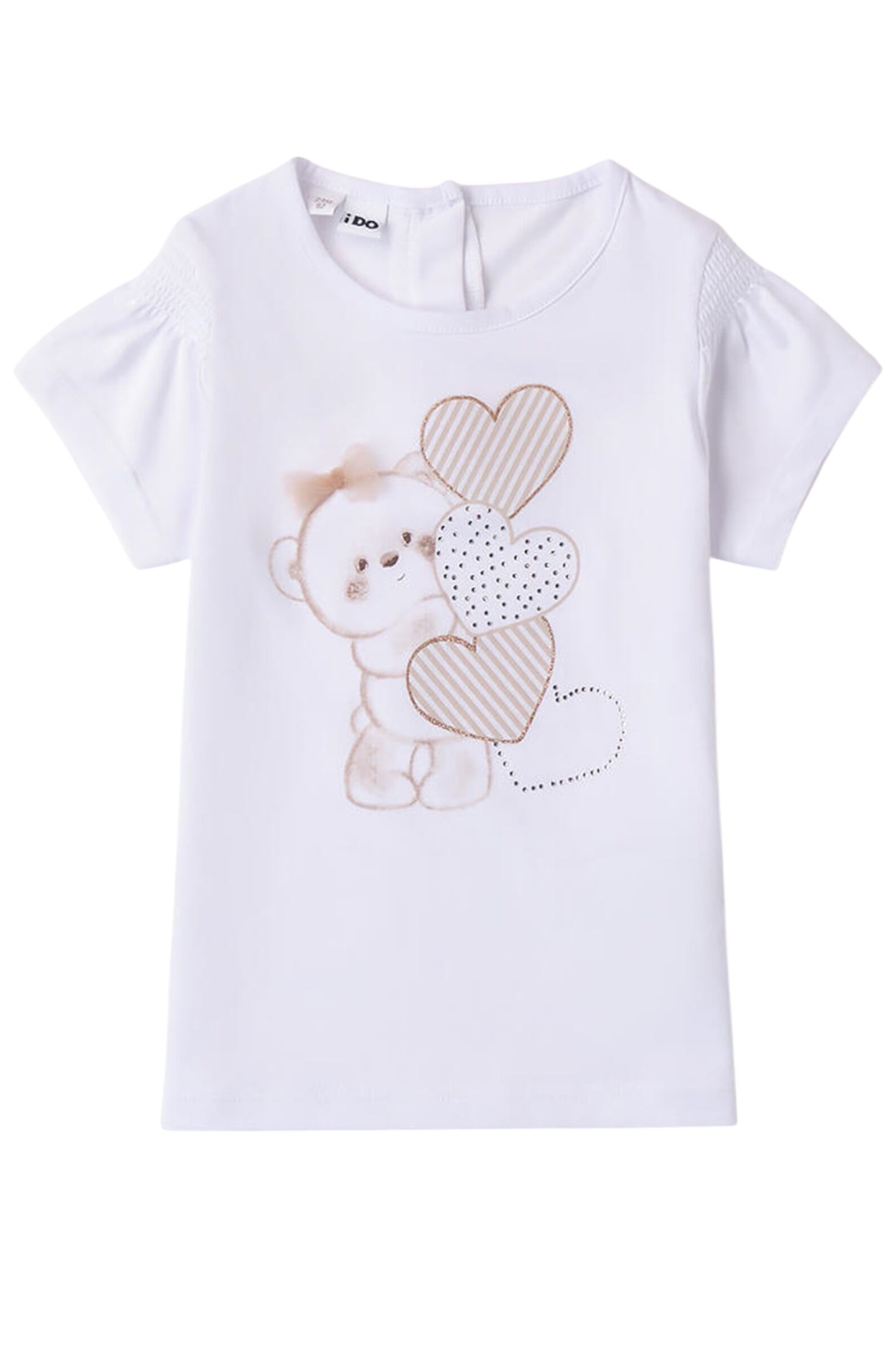 Футболка дев. АРТ.4.B367.00,бел,хл