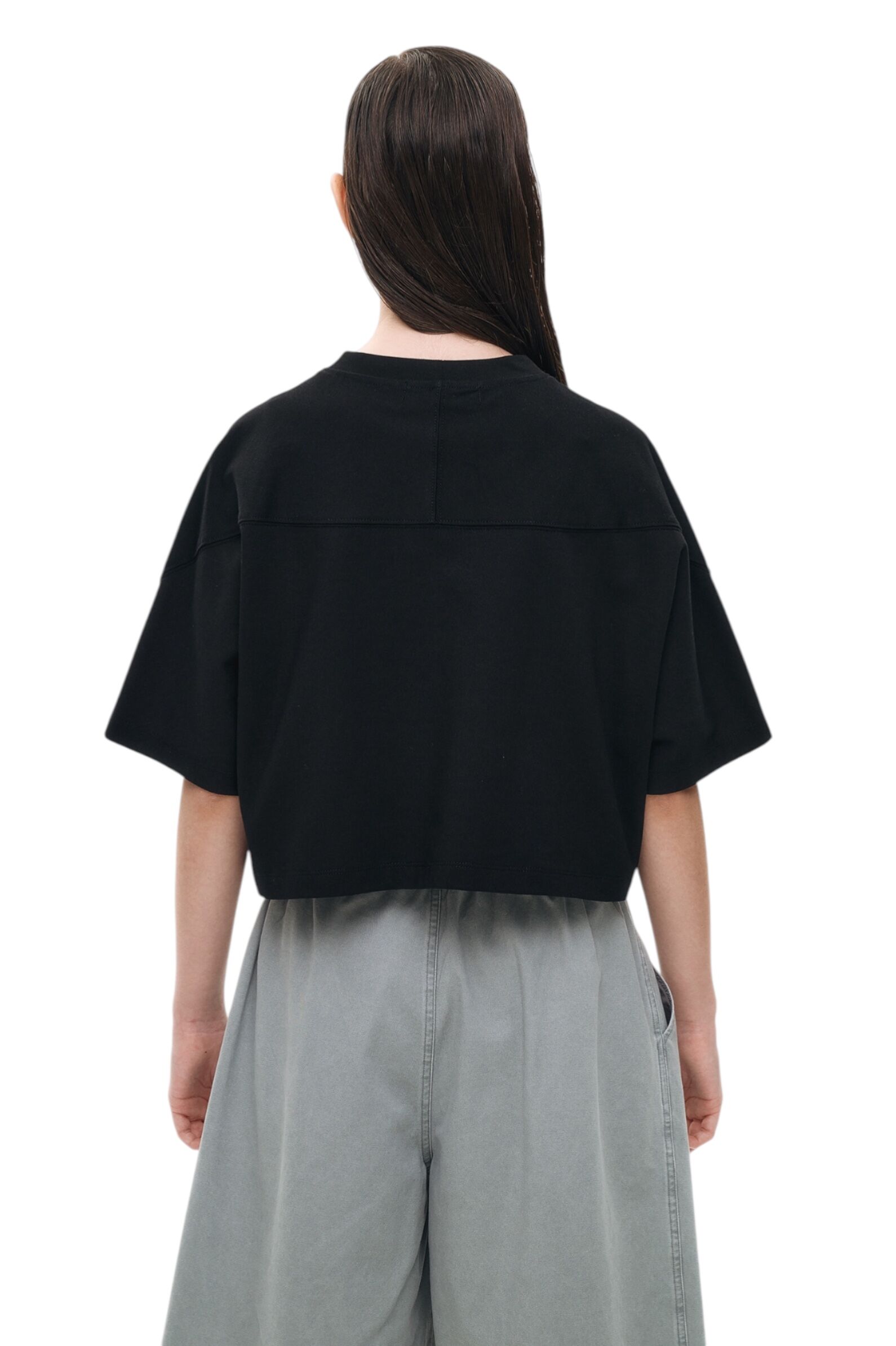 Футболка дев. АРТ.AA235026,чер,хл