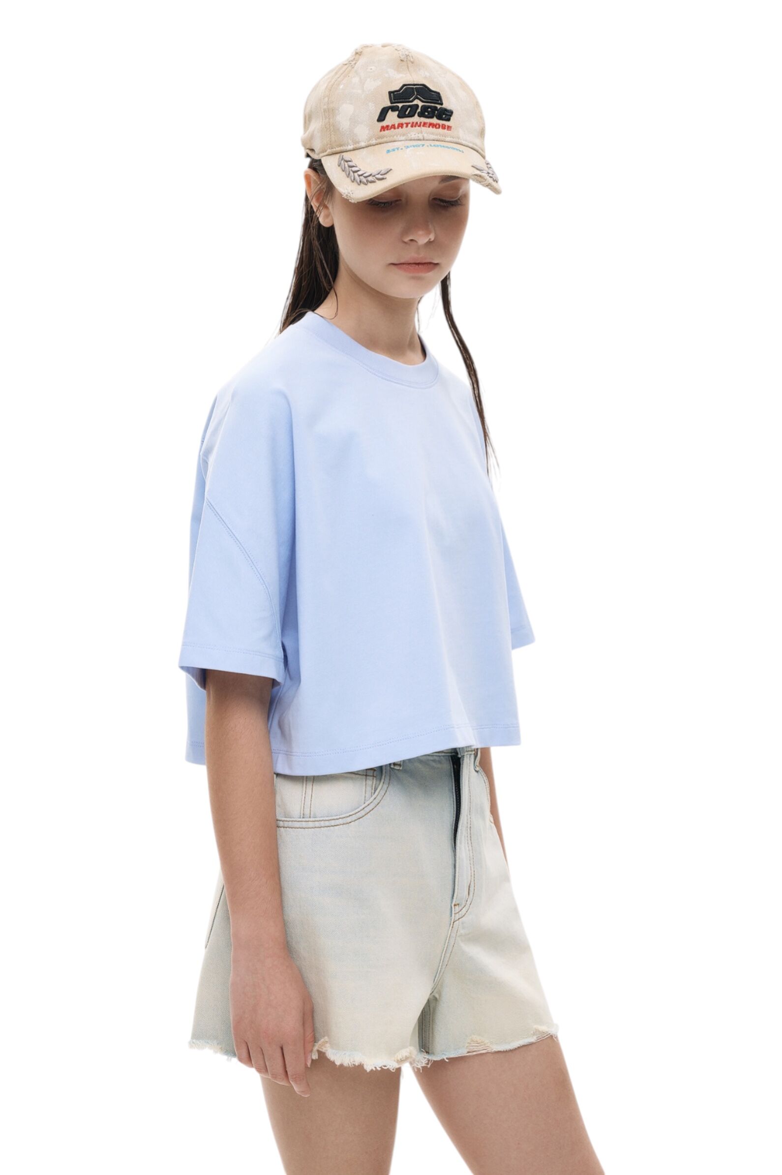 Футболка дев. АРТ.AA235026,гол,хл