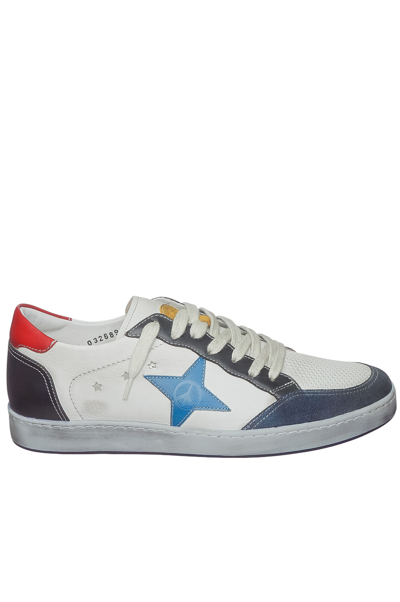 Кеды муж. АРТ.032689,бел-мул,н.к-з/тек-н.к