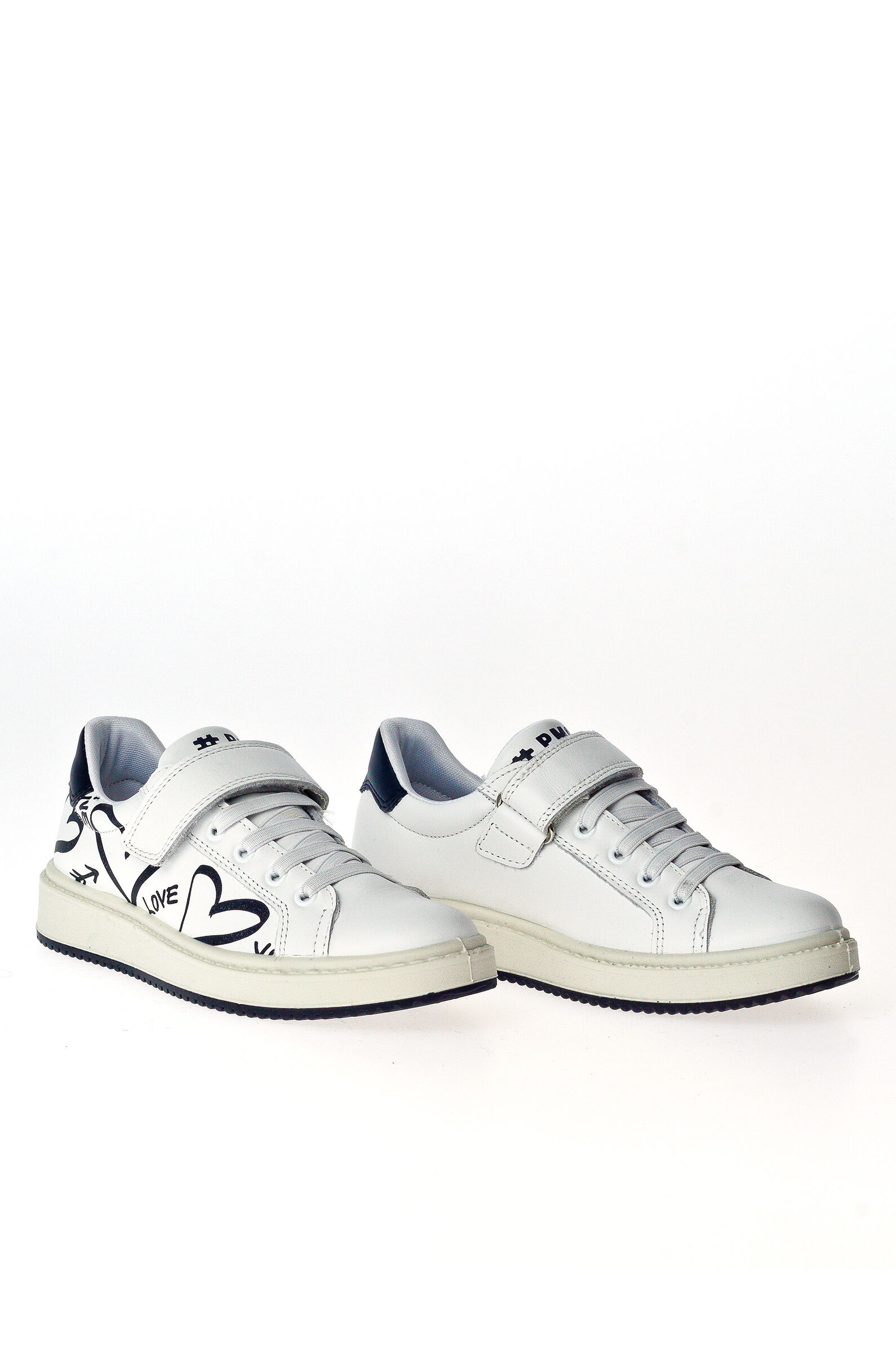 Кеды дев. АРТ.3868000,бел-чер,н.к/тек