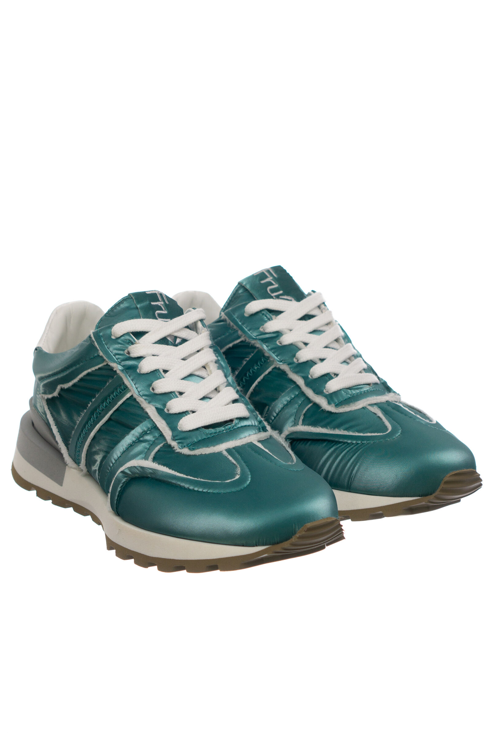 Кроссовки жен.АРТ.8637,зел,тек/тек-н.к