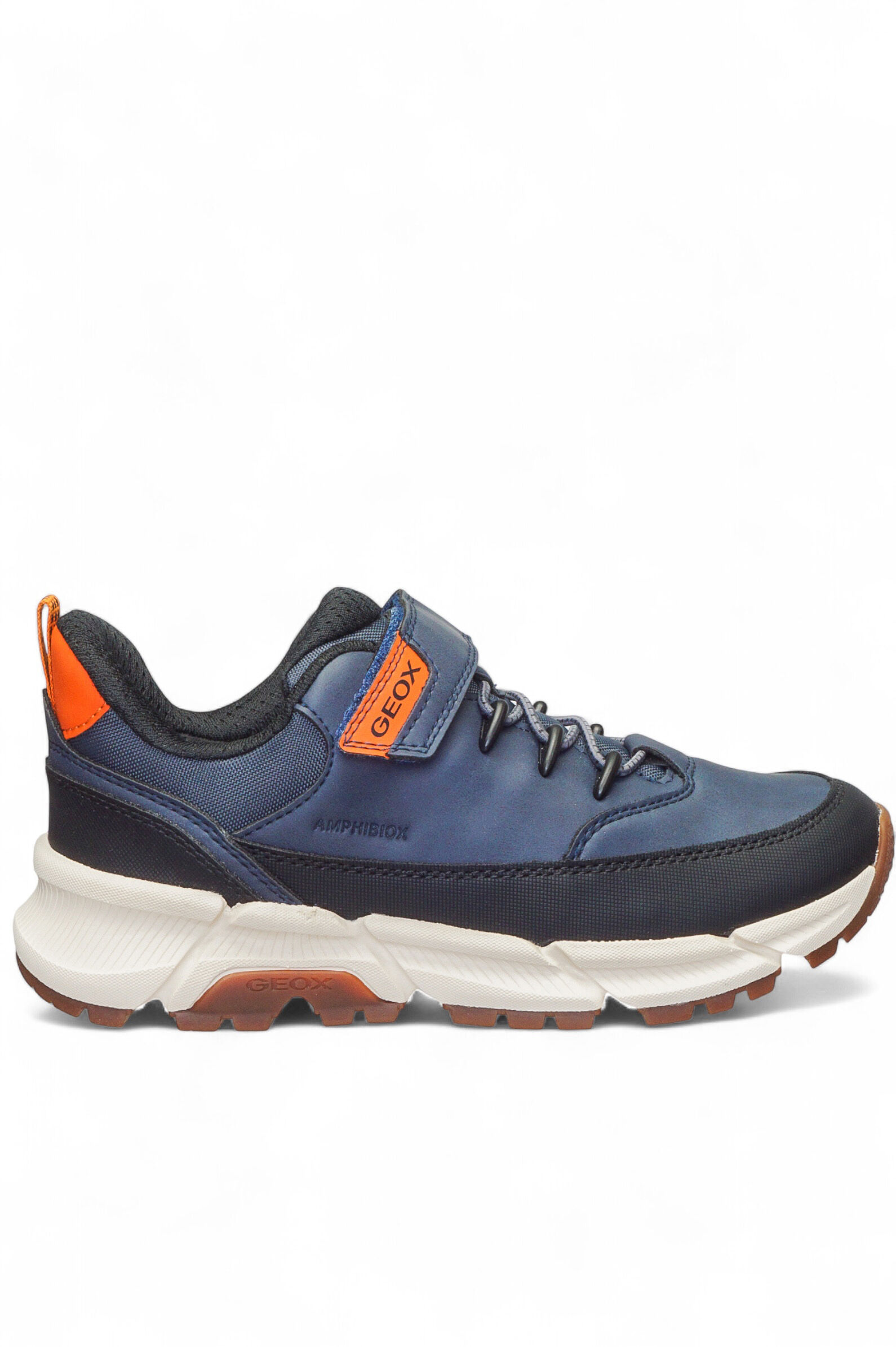 Кроссовки мал. АРТ.J56LCA,син-оранж,и.к-тек/тек-шер