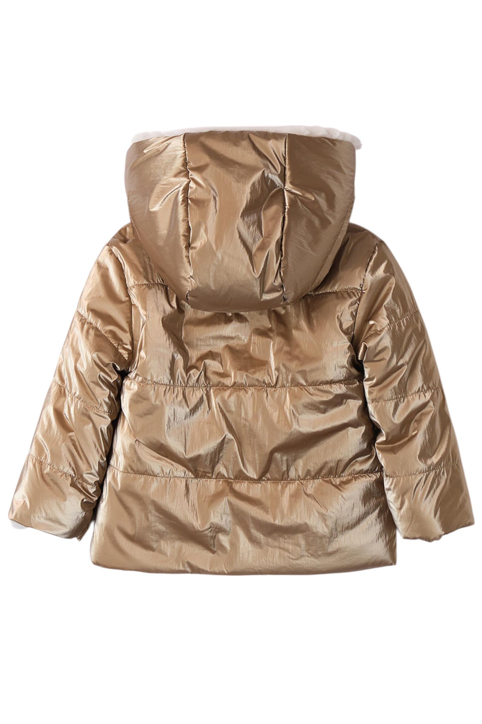 Куртка дев. АРТ.4.A636.00,беж,па/нейл