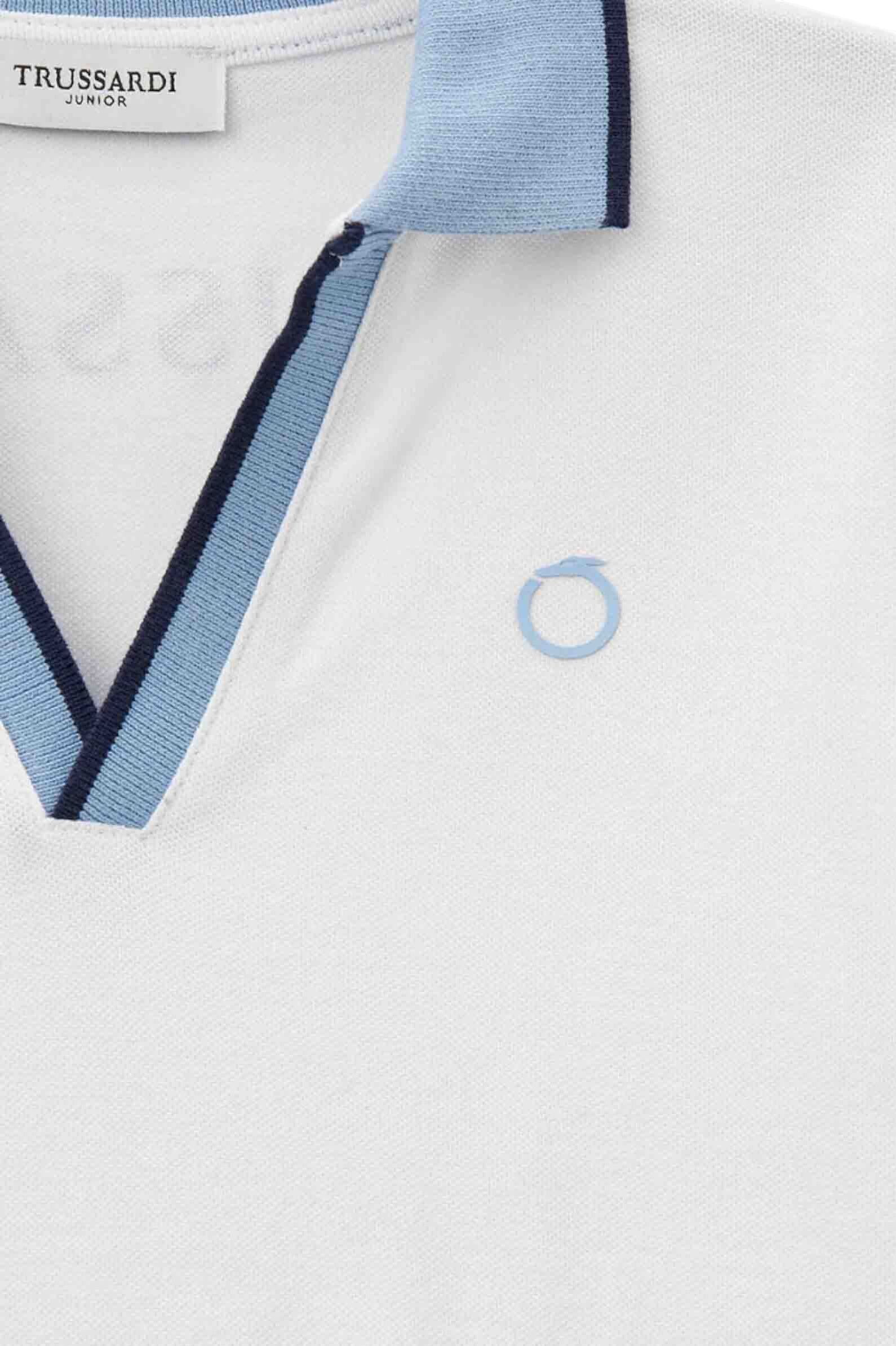 Поло мал. АРТ.TBP25034PO,бел-гол,хл