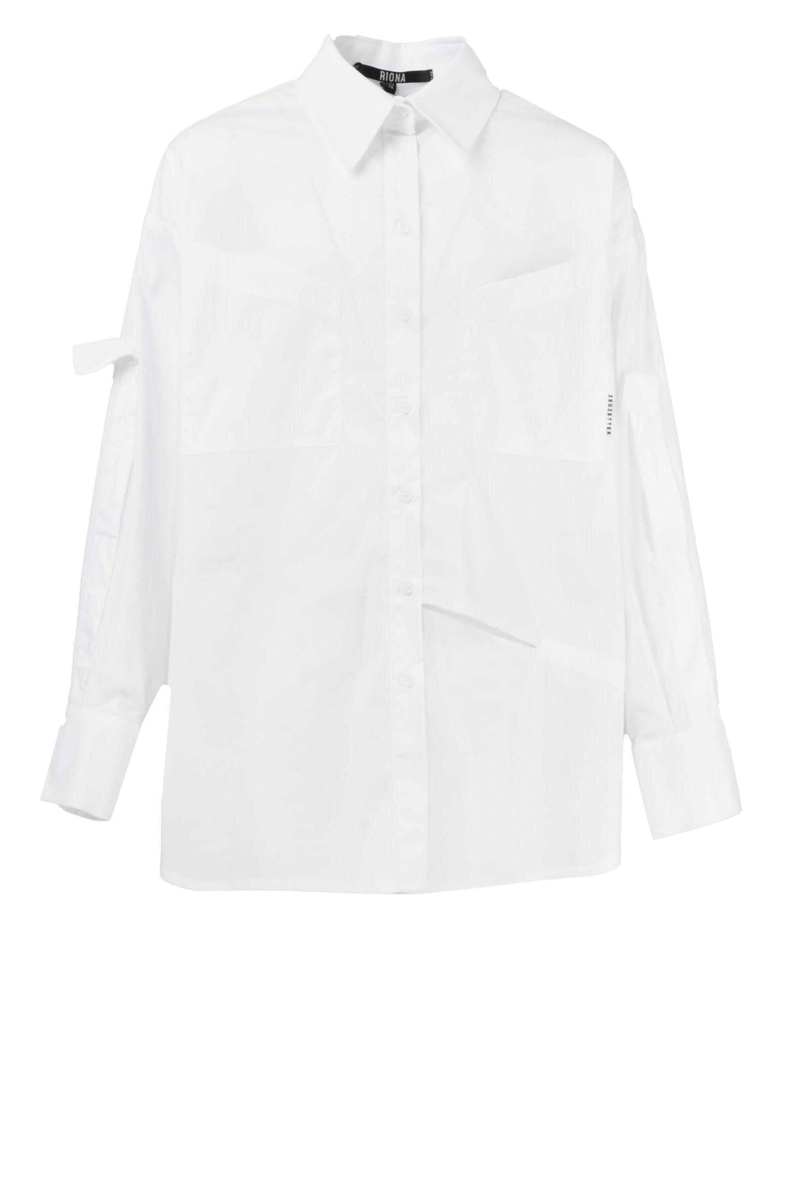 Рубашка дев. АРТ.Bang,бел,хл-пэ