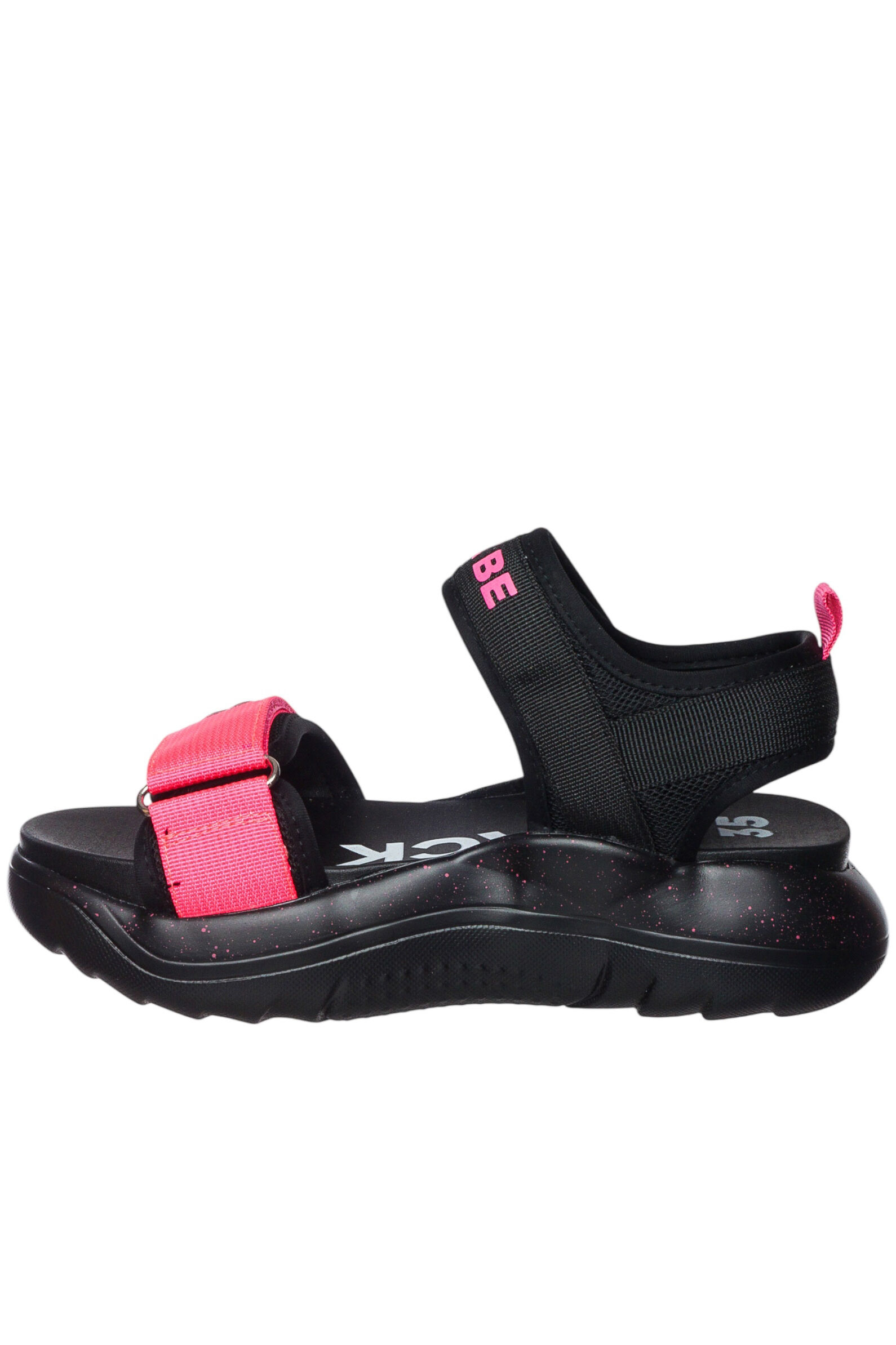 Сандалии дев. АРТ.233-500C,чер-роз,тек/тек-и.к