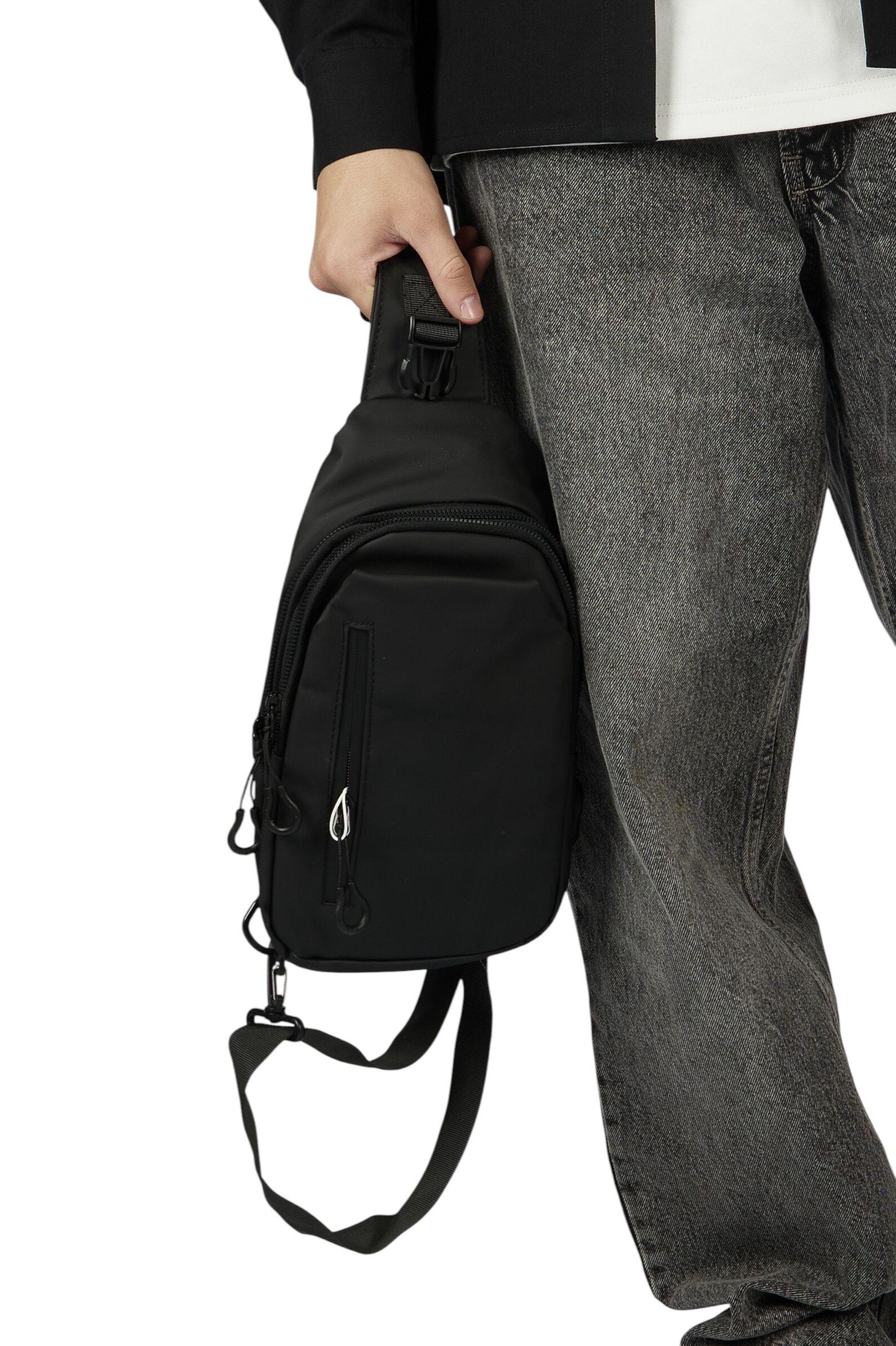 Сумка АРТ.A-BG56552,чер,хл-эл