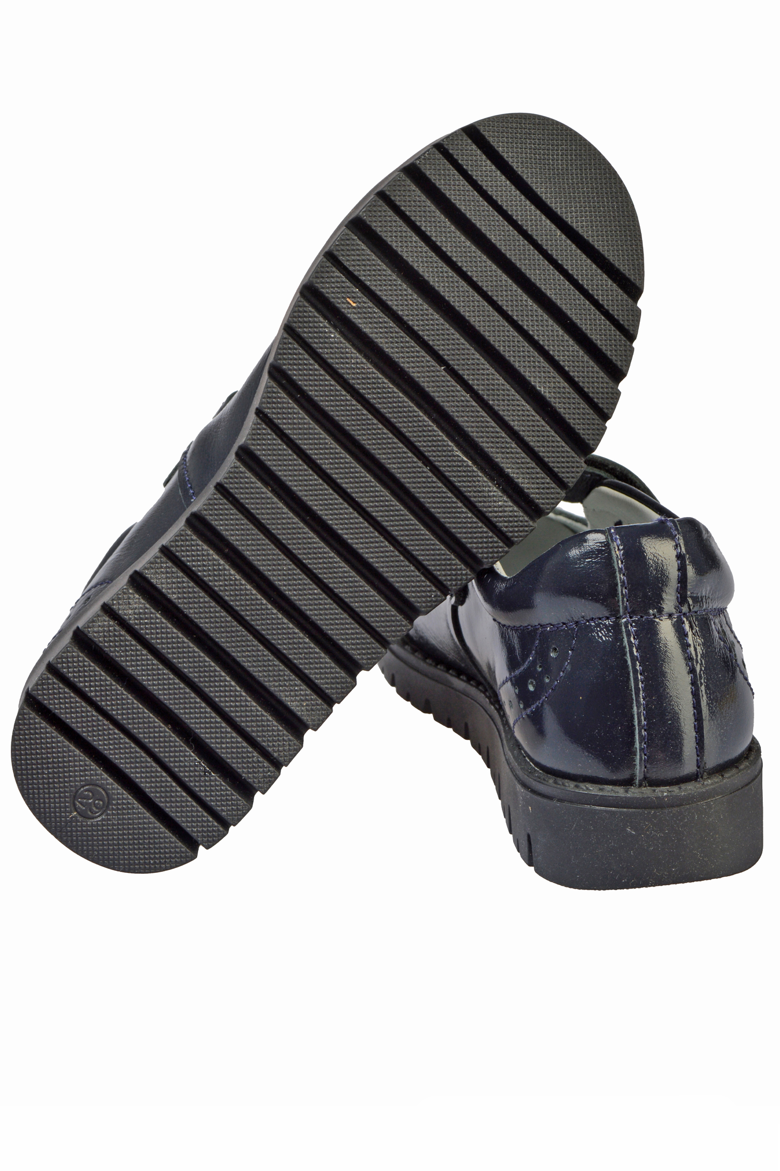 Туфли дев.АРТ.5-612112-2302,син,н.л/н.к