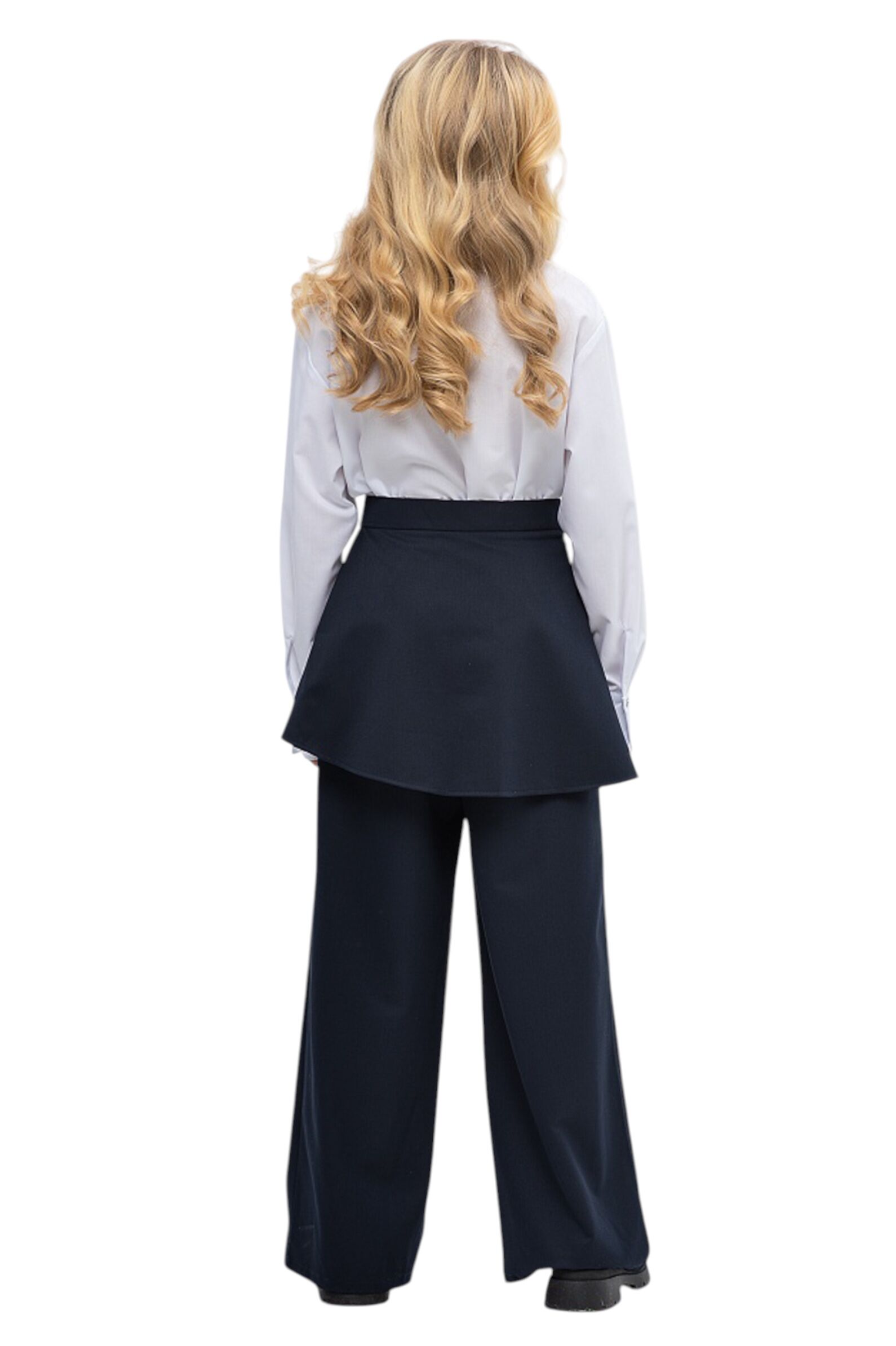 Юбка-пояс дев. АРТ.0347,син,пэ-вис