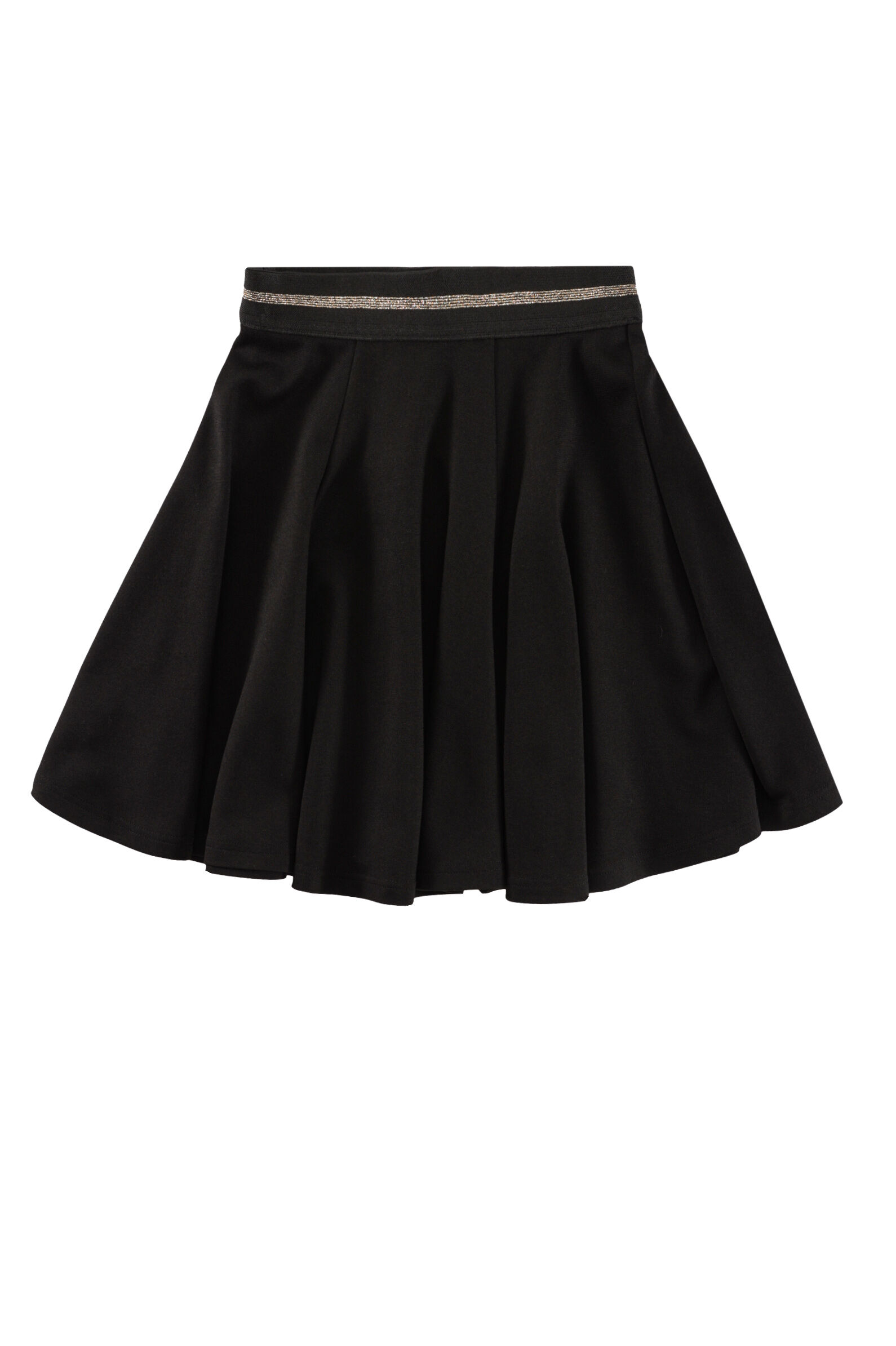 Юбка дев. АРТ.2067/1-522-ТВК-320,чер,вис-пэ-эл