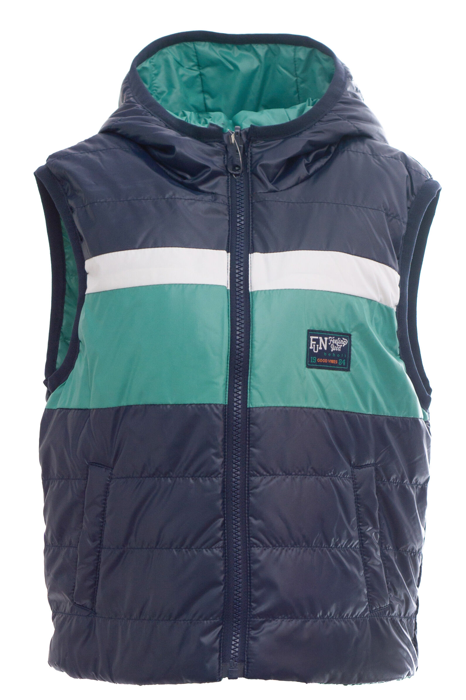 Жилет мал. АРТ.508317,син-зел,пэ